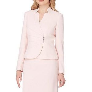 Pastel Pink Tahari skirt suit